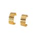 Titanium Steel Irregular C-shaped Earrings with Cool and Individualized Design Sense Earrings with Fashion and Advanced_ipsvogv.com