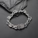 Hip-Hop New Style Figure-8 Infinite Cuban Full Diamond Pig Nose Trendy Men's Coffee Bean Bracelet_ipsvogv.com