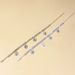 Hot New Square rhinestone Anklet fashion single row Beach pendant Anklet jewelry Anklet_ipsvogv.com
