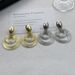 Women’s Jewelry Set Fashion Cold Style Winding Layer Round Earrings Niche Design Light Luxury Earrings Fashionable Autumn And Winter Earrings_ipsvogv.com