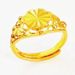 Vietnamese Sand Gold Men And Women's Starry Sky Ring Gold-plated 999 Color Long-lasting Jewelry_ipsvogv.com