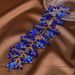 Elegant Crystal Hairband For Women - Handcrafted Beaded Headpiece For Weddings, Parties Special Occasions Handmade Beaded Back Pressed Accessories_ipsvogv.com