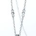 new Love Moissanite Clavicle Necklace S925 Silver Full Of Bright Colored Diamond Necklace Light Luxury Fashion Personality_ipsvogv.com