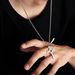 Cross Necklace For Men, Made Of Titanium Steel That Does Not Fade, With A High-end Feel And Versatile Personality_ipsvogv.com