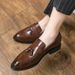 Lefu British Fashion Su One Foot Pedal Korean Version Casual Small Size Business Leather Men's Wedding Shoes_ipsvogv.com