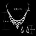 K-ROYAL - Korean-Inspired Bridal Jewelry Set (Crown Necklace & Earrings, Wedding Accessories)_ipsvogv.com