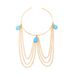 Jewelry Punk Adjustable Metal Hanging Chain Tassel Ring Holiday Style Beach Open Arm Bracelet_ipsvogv.com