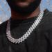 Men's Hip Hop Cuban Link Chain With Zircon Stones, 19mm Wide Punk Streetwear Jewelry In Silver, Gold, Rose Gold, Sizes 46-61cm_ipsvogv.com