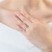 Simple and fashionable popular champagne gold plated trendy rings high quality zircon jewelry_ipsvogv.com