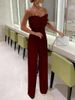 Women's Clothing Feather Tube Top Sexy Fashion Jumpsuit_ipsvogv.com