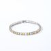 Zircon Bracelet Single Row 4mm Round Full Diamond Tennis Chain Hip Hop Jewelry Niche_ipsvogv.com