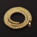 Unisex Hot Selling Fashion Brand Hip Hop Rhinestone Chain Full Rhinestone Full Diamond Single Row Necklace HipHop_ipsvogv.com