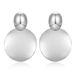 Earrings Light Luxury Large Disc Hanging Earrings Fashionable Temperament Round Hammered Earrings_ipsvogv.com