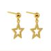 Earrings Sterling Silver Smart Star Earrings Niche Normcore Versatile Retro Elegant Jewelry K-Style for Women with High-End Feel_ipsvogv.com