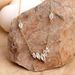Light Luxury Fashion All Match Micro Inlaid Zircon Water Drop V Shaped Necklace Female Personality Exquisite Super Flash Advanced Clavicle Chain_ipsvogv.com