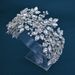 Bridal Headband Handmade Rhinestone Headband Headdress Heart Shaped Diamond Pressed Headband Shape Soft Headband_ipsvogv.com