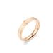 Japanese And Korean Simplified Titanium Frosted Stainless Steel Couple Zircon Pair Ring New Jewelry_ipsvogv.com