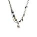 Black And White Little Ghost Monster Metal Chain Splicing Necklace For Men And Women, High End Niche Personality Temperament Clavicle Chain_ipsvogv.com