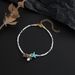 Beach Personalized Beaded Starfish Shell Pearl Anklet Accessories_ipsvogv.com