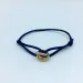 Designer Jewelry Stainless Steel 3 Metal Buckle Ribbon Lace Up Chain Multicolor Adjustable Size Bracelet For Women Man_ipsvogv.com