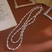 Women's Jewelry Pearl Necklace Light Luxury Niche High End Autumn And Winter Long Multi Layered Sweater Chain Cheongsam Accessories Neck Chain_ipsvogv.com