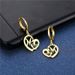 Gold Color Heart Letters MOM Drop Earrings For Women Stainless Steel Romantic Fashion Ear Dangle Earring Jewelry Gifts_ipsvogv.com