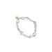 S Pure Silver White Crystal Square Bead For Women, Korean Ins, High-end And Niche Design, Elastic Rope Bracelet_ipsvogv.com