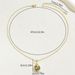 2024 New Style Women's Necklace with Personalized Drip Oil Flower Diamond Set Design, Small and High end Sense Clavicle_ipsvogv.com