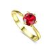 Fashionable and simple female ring Zircon micro inlaid platinum plated female engagement ring_ipsvogv.com