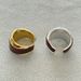 Mirad Style Niche Design Chocolate Color Double-layer Enamel Glaze Medieval Opening Light Luxury High-end Ring_ipsvogv.com