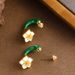 French Exquisite Fashionable Drip Enamel Colored Camellia Flower For Women, With Light Luxury Temperament And A High-end_ipsvogv.com