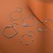 New Combination Personalized Round Lotus Hollow Adjustable 5-piece Set Bracelet_ipsvogv.com