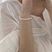 Austrian Shijia Pearl Bracelet For Women's Summer S Pure Silver Magnetic Buckle Round, Small And Unique Design, High End_ipsvogv.com