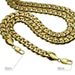 Heavy Solid Men's Vacuum Plating Cuban Curb Chain Necklace N276_ipsvogv.com