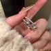 Luxurious Exquisite Four-star Pearl Zircon Double-layer Ring, Personalized And Niche Design, Index Finger Ring_ipsvogv.com