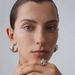 Women's Jewelry Winding C Shaped Earrings Light Luxury High End Design French Fashion Versatile Earrings Simple Earrings_ipsvogv.com