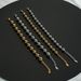 Fashion Simple Vacuum Plating Titanium Steel Hollow Bead Bracelet INS Style Light Accessories_ipsvogv.com