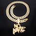 Unisex Hip Hop Full Diamond Letter Love NO LOVE Pendant Street Niche Hiphop Personality Cuban Chain_ipsvogv.com