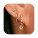 Women’s Jewelry Set Fashion Real Gold Brass Electroplating Inlaid Zircon Luxury Butterfly Pendant High End Ladies Earrings Set_ipsvogv.com