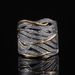 Cao Shi Micro Inlaid Zircon Wrapped Multi Layered Dual Color Ring Ins Fashion Item_ipsvogv.com