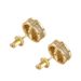 Women's Jewelry Hip Hop Earrings Couples' Round Full Zirconium Personalized Earrings Trendy Simple Design Earrings For Men And Women_ipsvogv.com