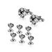 New Silver Twisted Cufflinks Set French Fashion Metal Cufflinks Hot Sales Cufflink_ipsvogv.com