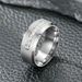 Titanium Steel Men's Fashion Micro Set Zircon Square Diamond Ring Hand Jewelry_ipsvogv.com