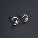 Unisex Simple Small Cute Star Moon Earrings Color Preservation Sweet Female Earrings_ipsvogv.com
