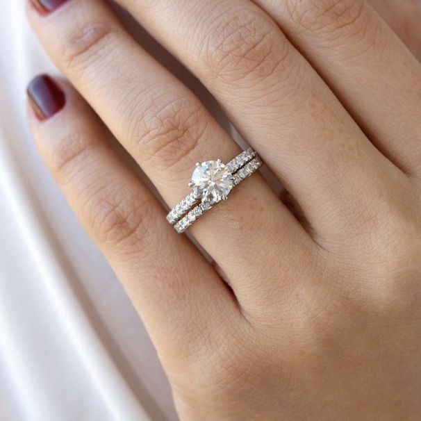 Fashionable Simple Round Zircon Ring PDD Jewelry_ipsvogv.com