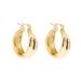Sterling silver earrings fashion niche design earrings girls earbuckle ins new round earrings_ipsvogv.com