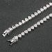 Unisex Hip Hop 5mm Heart Shaped Tennis Chain Bracelet Love Couple Style Stacking Simple Trendy Hand Jewelry Hip Hop_ipsvogv.com