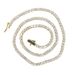 Fashion Basic 3mm Zircon Necklace Hip Hop Tennis Chain Trend_ipsvogv.com