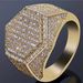 Freemason Totem Men's Diamond Ring_ipsvogv.com