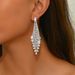 Women’s Jewelry Set Fashion Jewelry Style Exaggerated Temperament Super Flash Full Diamond Diamond Long Earrings Female Fashion High End Earrings_ipsvogv.com
